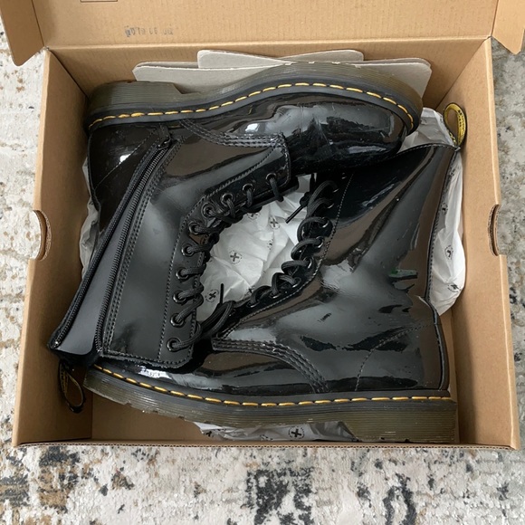 Dr. Martens Shoes - Dr. Martens boots patent leather